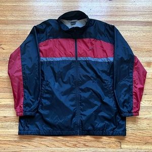 Vintage Nike Windbreaker Jacket / XL / 2000s / Embroidered Swoosh